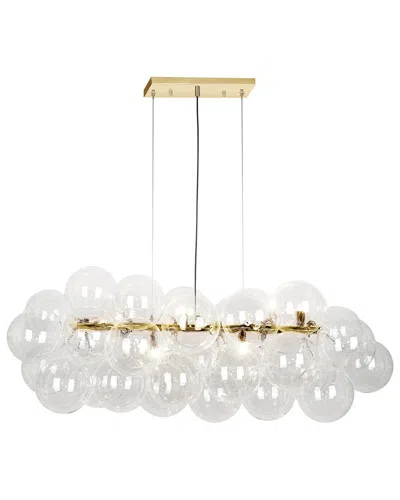 Dainolite Comet 10-light Horizontal Pendant In Multi