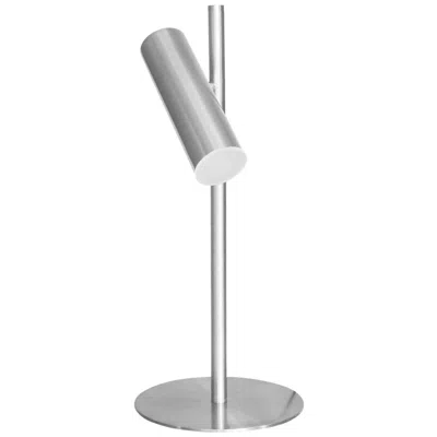 Dainolite Constance 19 3/4" High Satin Chrome Led Accent Table Lamp In Silver