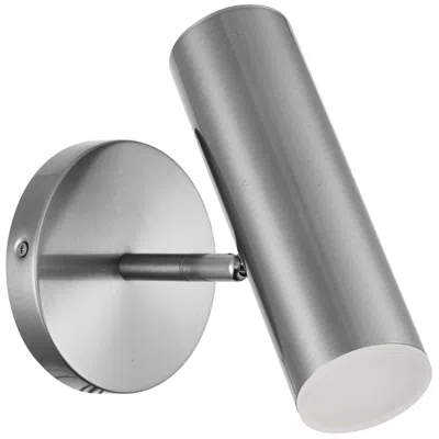 DAINOLITE CONSTANCE 7 3/4" HIGH SATIN CHROME LED WALL SCONCE