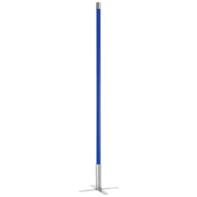 Dainolite Dainostix 53" Blue Led Modern Stick Floor Lamp