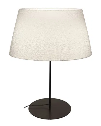 Dainolite Dalia 1-light Table Lamp In Neutral