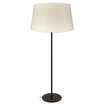 Dainolite Dalia 1-light Floor Lamp In White