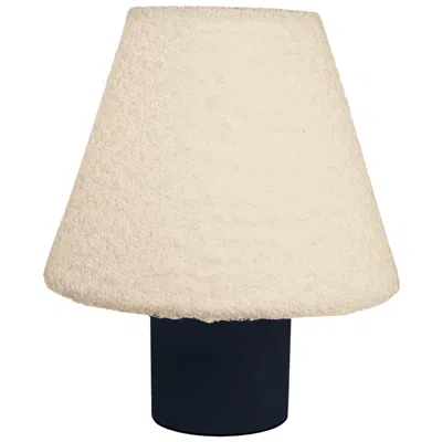 Dainolite Dalia 9.5" High Grey, White Table Lamp In Brown