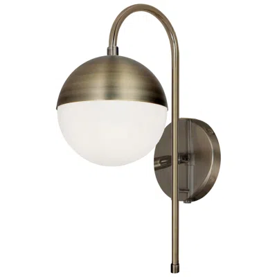 Dainolite Dayana 18 1/2" High Antique Brass Wall Sconce