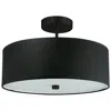 Dainolite Everly 3-light Semi-flush Mount
