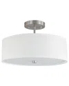 Dainolite 3 Light Incandescent Semi Flush Mount