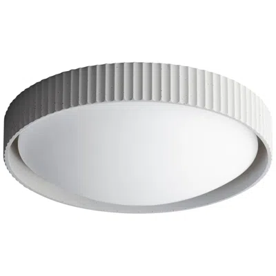 Dainolite Fabiana Led Flush Mount In White