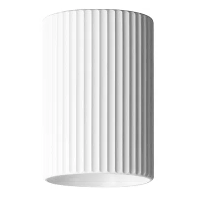 Dainolite Fabiana 5" Wide Matte White, White Led Flush Mount