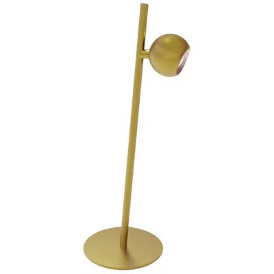 Dainolite Fernanda 16" High Aged Brass Finish Task Lamp