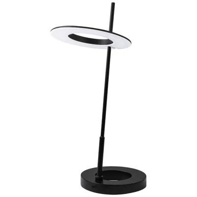 Dainolite Finley 22" High Matte Black Finish Modern Led Table Lamp