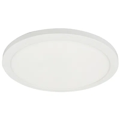Dainolite Franchesa 9" Wide Matte White Led Flush Mount