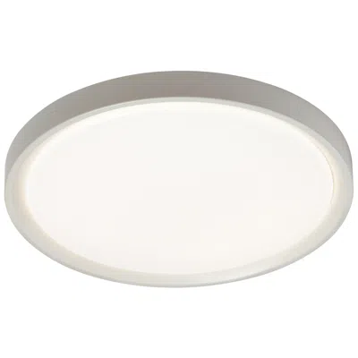 Dainolite Frida 15.75" Wide Matte White 30w Flush Mount