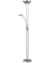 Dainolite Three Light Floor Lamp In Gray