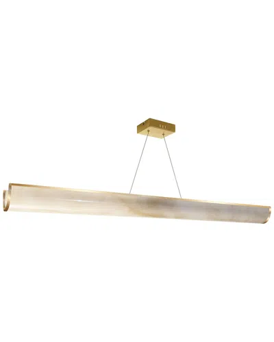 Dainolite Nena Led Horizontal Pendant In Neutral