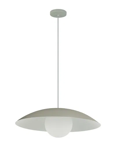 Dainolite Olivia 1-light Pendant In Gray