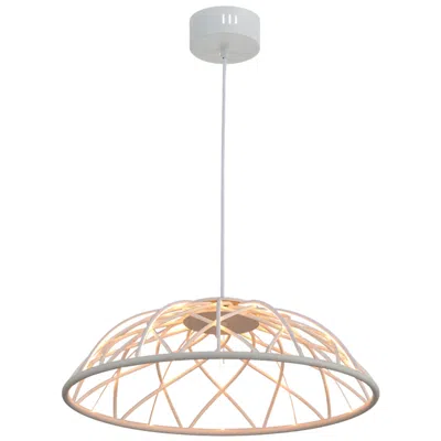 Dainolite Pakuna 20" Wide White Led Pendant