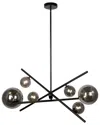 Dainolite Pamela 6-light Horizontal Chandelier
