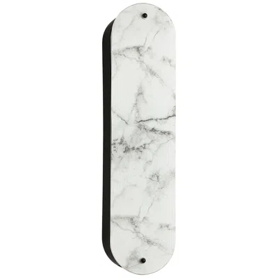 Dainolite Pascal 20" High 2-light Alabaster, Matte Black Wall Sconce In White
