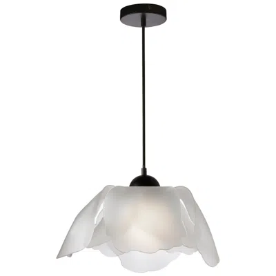 Dainolite Passion 16.75" Wide Matte Black Pendant