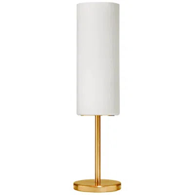 Dainolite Paza 18" High Aged Brass Metal Accent Table Lamp