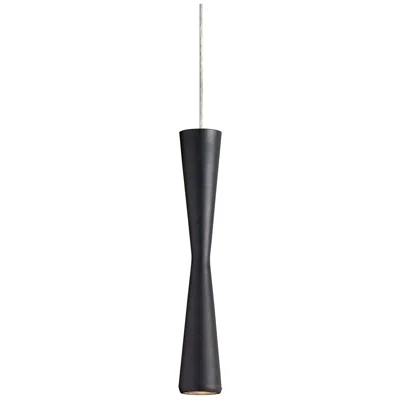 Dainolite Percita 2" Wide Matte Black 5w Led Pendant