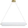 Dainolite Peri Horizontal Pendant - 36w - Clear Acrylic Diffuser In White