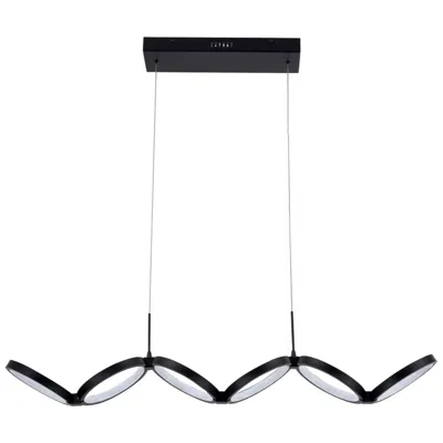 Dainolite Philo 39.75" Wide Horizontal Matte Black 50w Led Pendant
