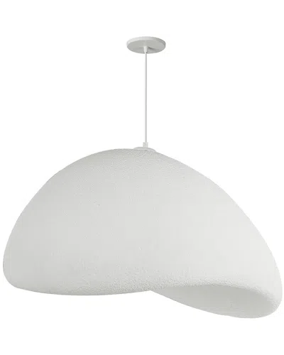 Dainolite Pilar 1-light Pendant In White