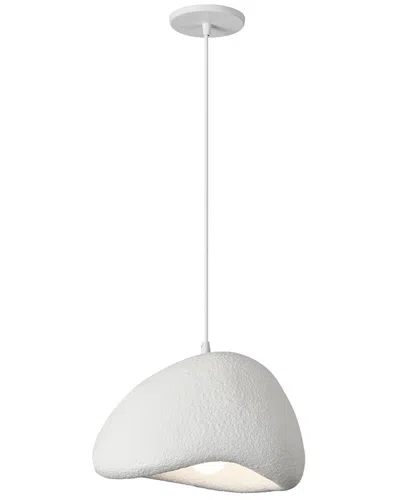 Dainolite Pilar 1-light Pendant In White