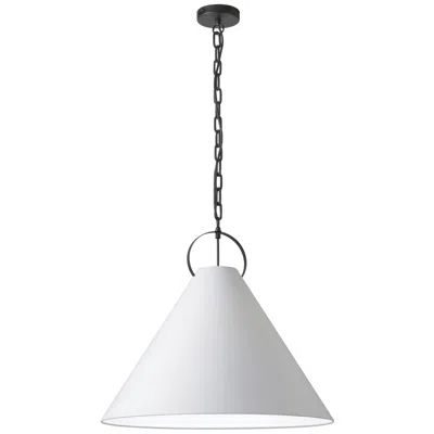 Dainolite Princeton 24" Wide Matte Black Pendant