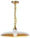 Dainolite Quentin 1-light Pendant In White