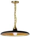 Dainolite Quentin 1-light Pendant In Black