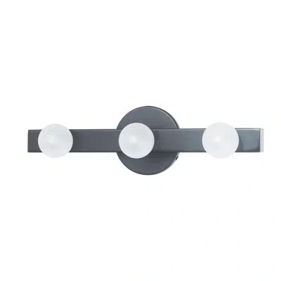 Dainolite Raleigh Vanity Light - 3 Light In Matte Black