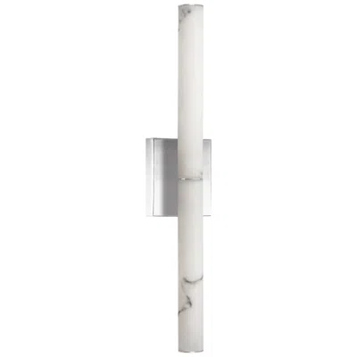 Dainolite Reuben 24" High Polished Chrome Led Wall Sconce