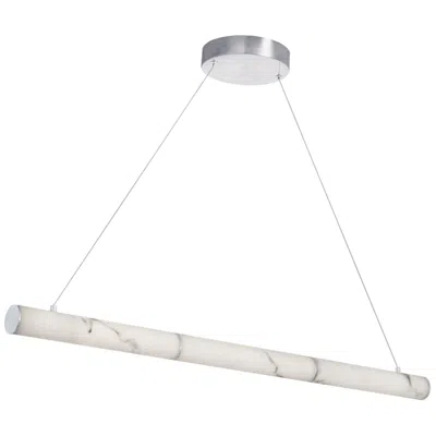 Dainolite Reuben 40" Wide Polished Chrome Led Linear Pendant