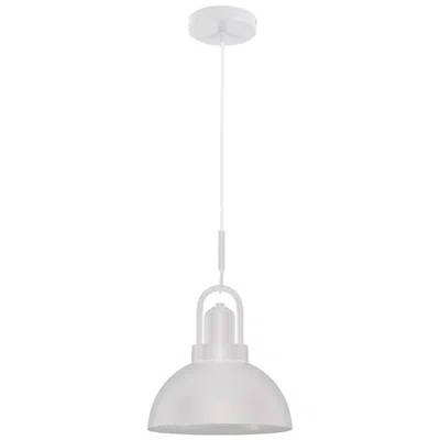Dainolite Reveka 10" Wide Matte White Finish Pendant