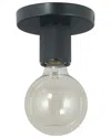 Dainolite Roswell 1-light Flush Mount Small
