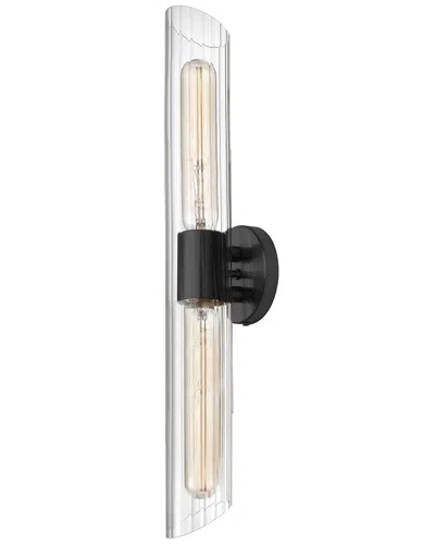 Dainolite Samantha 2-light Vanity-light Tall In Black