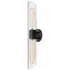 Dainolite Samantha 2-light Vanity-light Tall In Black