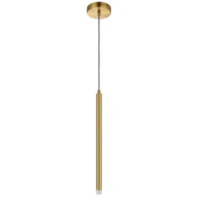Dainolite Sanya 1 Light Pendant In Matte Black