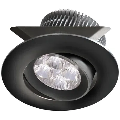 Dainolite Smp-led 8 3.5" Wide Black 3000k Pot Light