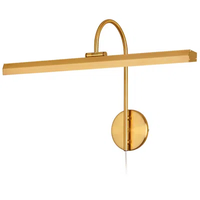 Dainolite Staccato 24 1/4" Wide Aged Brass Led Picture Light In Gold