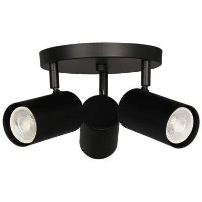 Dainolite Taylor 13" Wide 3-light Matte Black Finish Track Light