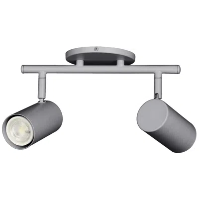 Dainolite Taylor 15" Wide 2-light Satin Chrome Finish Track Light