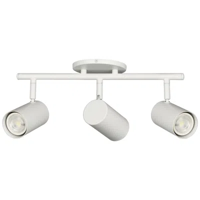 Dainolite Taylor 19" Wide 3-light Matte White Finish Track Light