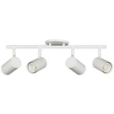 Dainolite Taylor 24.75" Wide 4-light Matte White Finish Track Light
