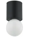 Dainolite Theron 1-light Flush Mount
