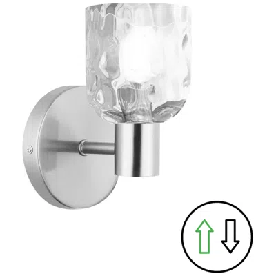 Dainolite Vallora 4.75" Wide Polished Chrome Vanity Light