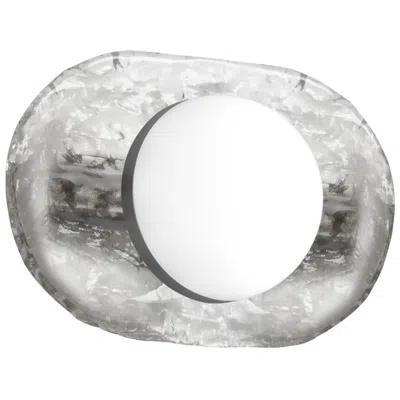 Dainolite Velma 5.5" High Matte Black 10w Wall Sconce With Clear Glass