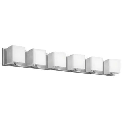 Dainolite Verona 35 1/2"w Polished Chrome 6-light Vanity Bath Light